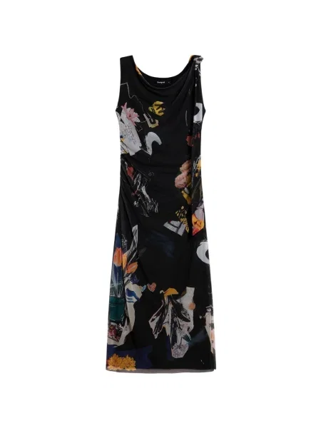 Rochie Desigual din tul negru