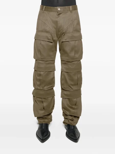Pantaloni Mugler verde