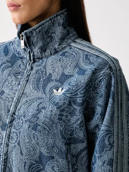 Adidas Originals преходно яке дамско от деним Liberty синьо