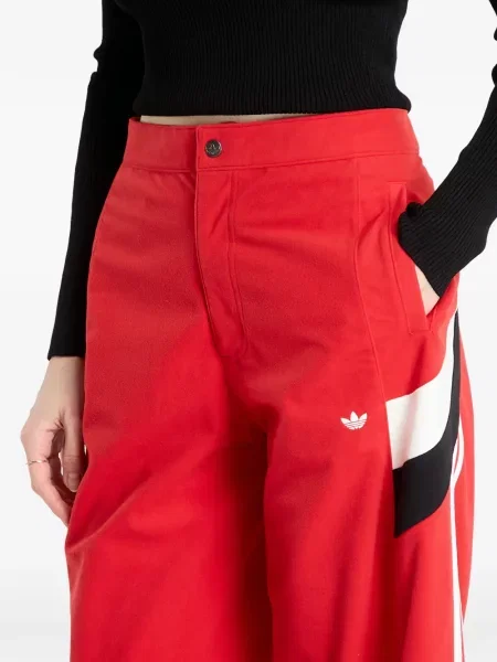 Tricou Adidas cu dungi lung maro