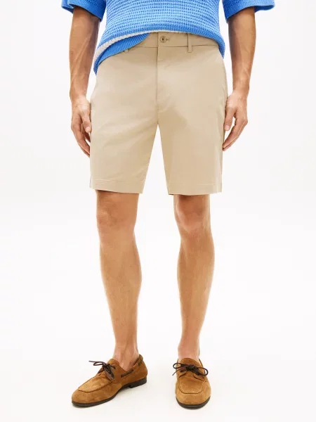 TOMMY HILFIGER Chino nadrág Dover Ess cappuccinobarna