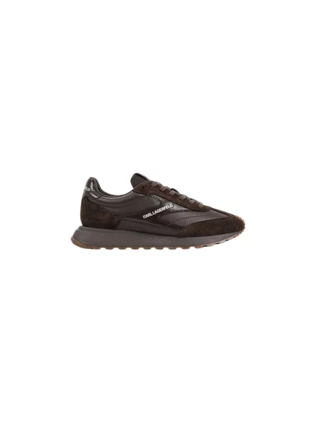 Sneakersy Karl Lagerfeld skórzane czarne