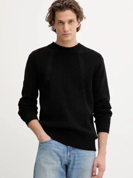 G-Star pulover de negru