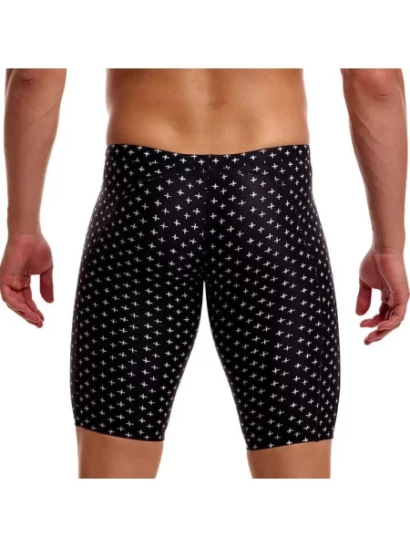 Spodenki do pływania Jammery Funky Trunks Be Positive czarne