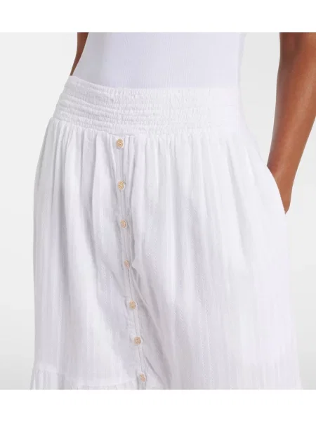 Fusta maxi Melissa Odabash alb