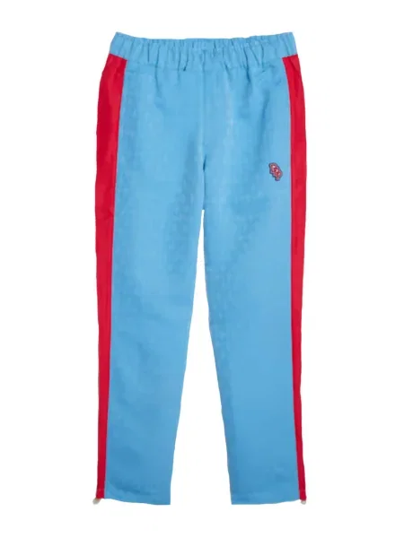 PUMA Pantaloni sport albastru roșu