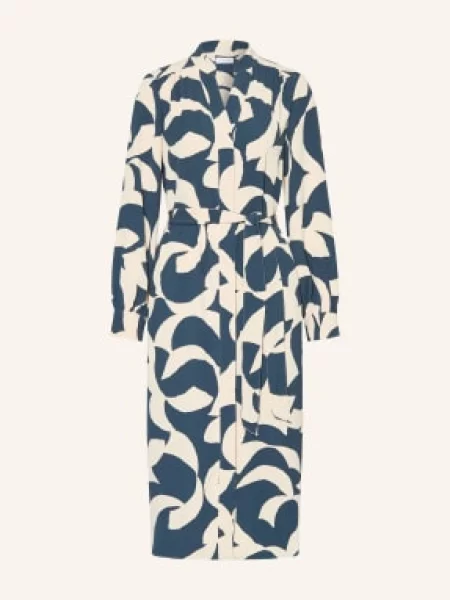 Hobbs Sukienka Alisa blau beżowa