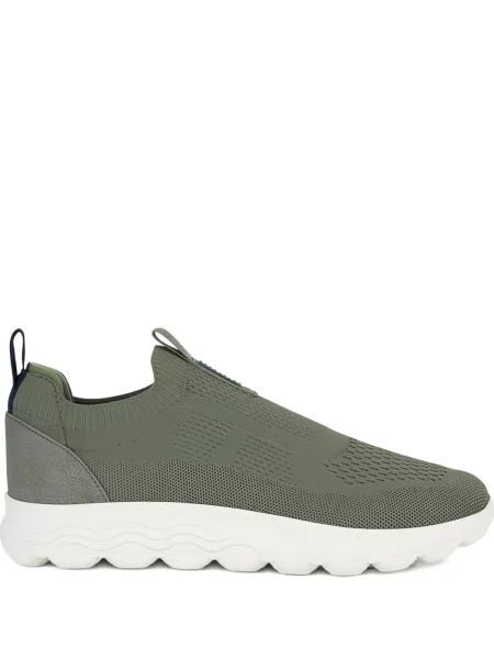 Sneakerși Geox verde