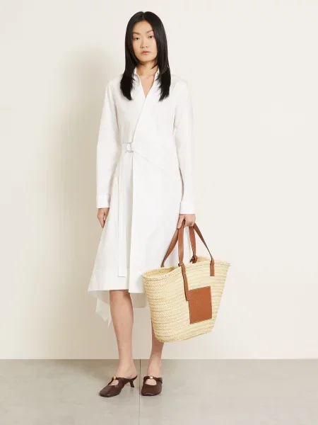 Loewe Torba Basket Large beige beżowa