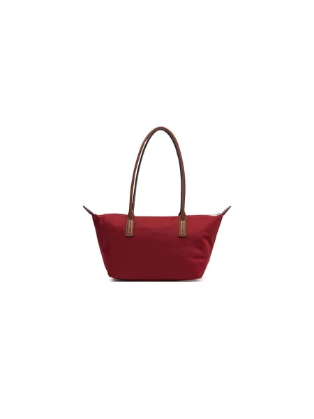 Tommy Hilfiger Táska Popette East West Tote piros