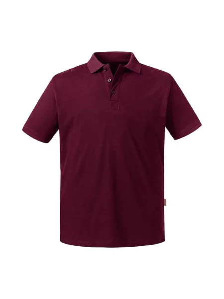 Polo majica Russell bordo
