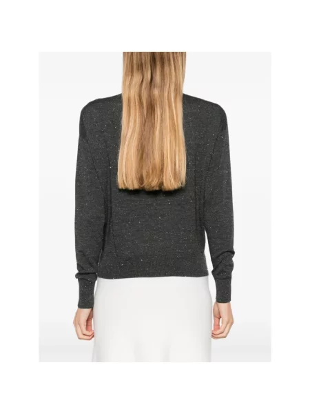 Sweter Peserico wełniany szary