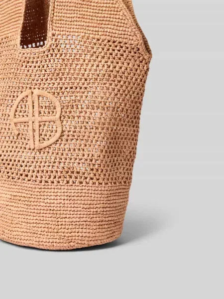 Torba plażowa z aplikacją z logo Anine Bing