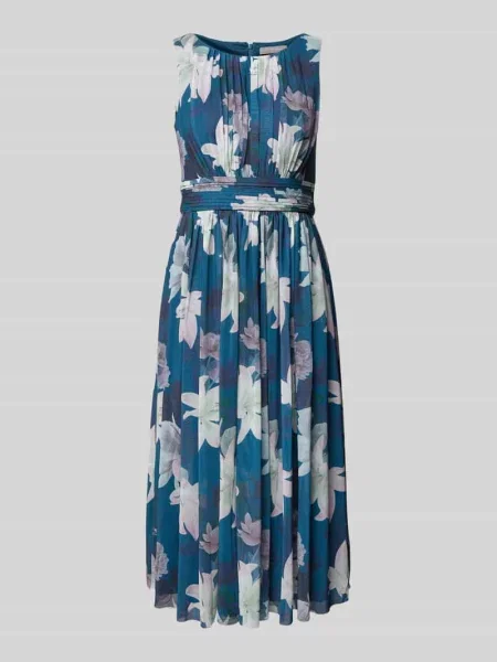 Sukienka koktajlowa z plisami Christian Berg Cocktail