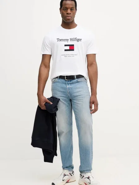 Tommy Hilfiger tričko bílé