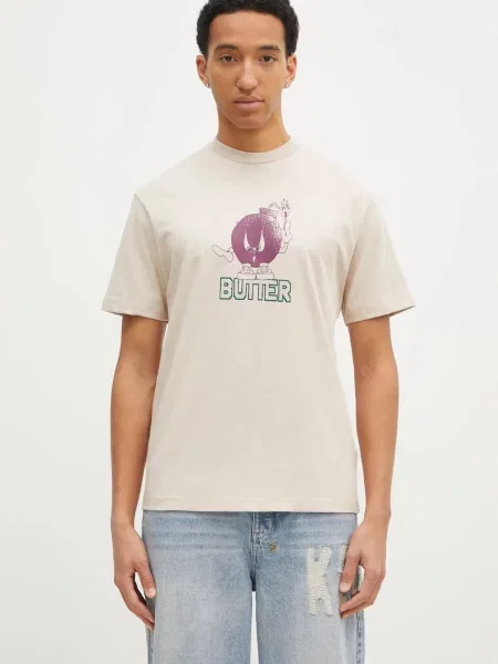 Butter Goods tričko Bomb Tee béžové
