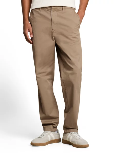 TOM TAILOR DENIM Chino nohavice brokátová