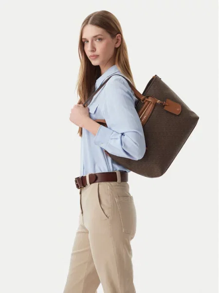 MICHAEL Michael Kors Kabelka Jet Set hnedá