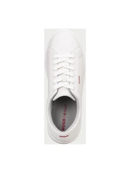 Sneakersy Hugo skórzane białe