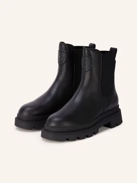 Blauer Chelsea Boots Kimmel černá