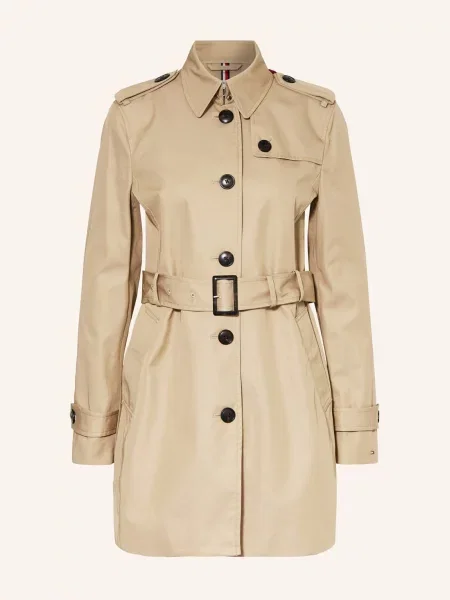 Tommy Hilfiger Trencz beige beżowy