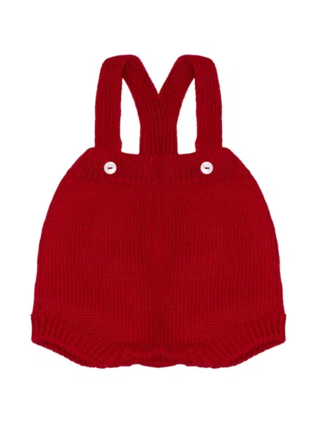 Spodnie dziecięce Little Bear czerwone