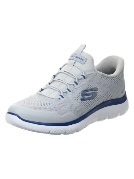 Sneakersy Skechers niebieskie