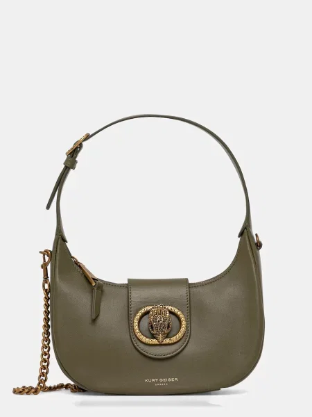 Чанта Kurt Geiger London CHELSEA зелено