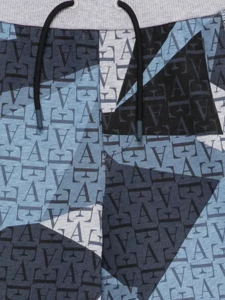 Szorty dziecięce Emporio Armani niebieskie