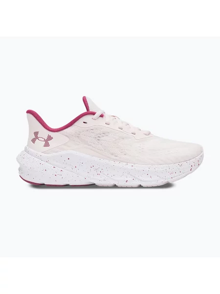 Încălțăminte de alergare pentru femei Under Armour Turbulence 3 apex pink/white/claret alb