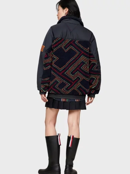 Дитячий анорак Tommy Hilfiger синій