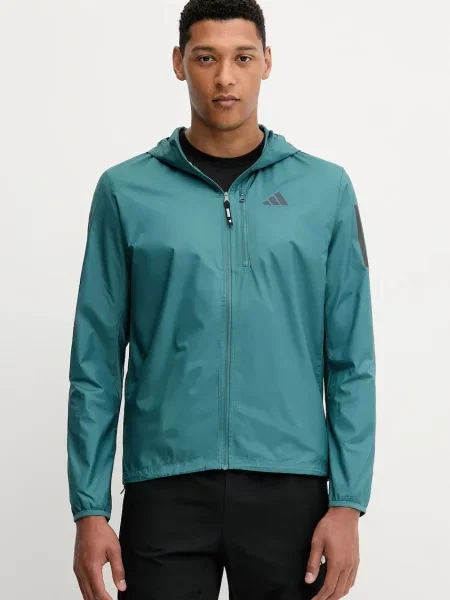 Ветровка adidas Performance Own The Run синьо