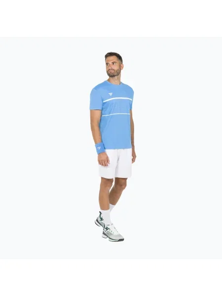 Pánske tenisové tričko Tecnifibre Team Tech Tee blue modrá