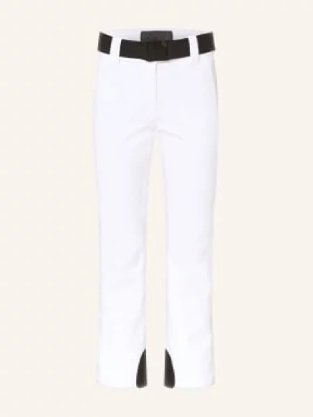 Goldbergh Spodnie Narciarskie Z Softshellu Pippa weiss białe