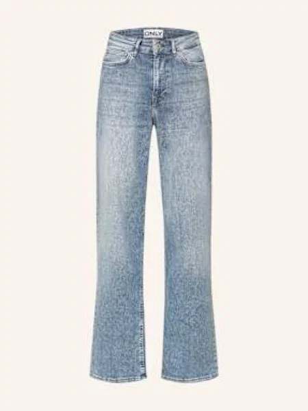 Only Jeansy Wide Leg Madison blau niebieskie
