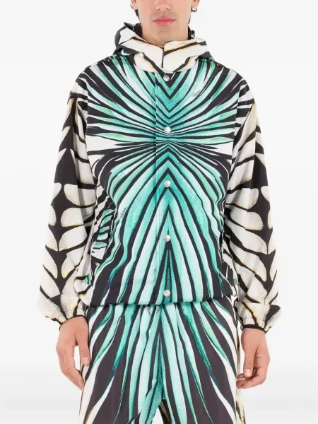 Geacă Roberto Cavalli cu imagine albastru