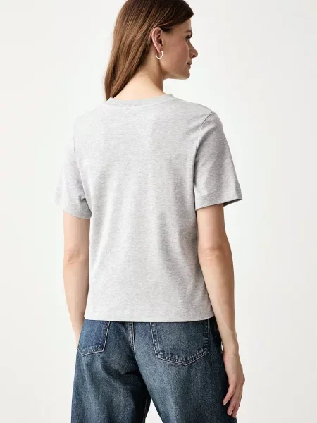 Tommy Hilfiger тениска дамска от сиво