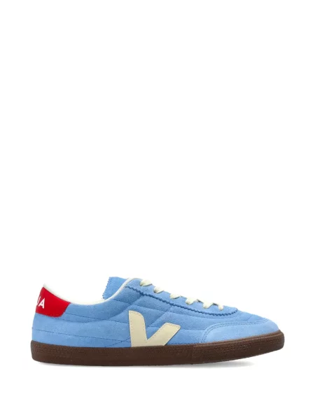Sneakerși Veja cu șireturi din dantelă albastru