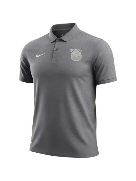 Ochelari de soare Nike cu cordon din jerseu cu imprimeu abstract gri