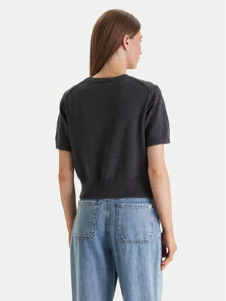 Calvin Klein Jeans Pulover pegasto / bela siva