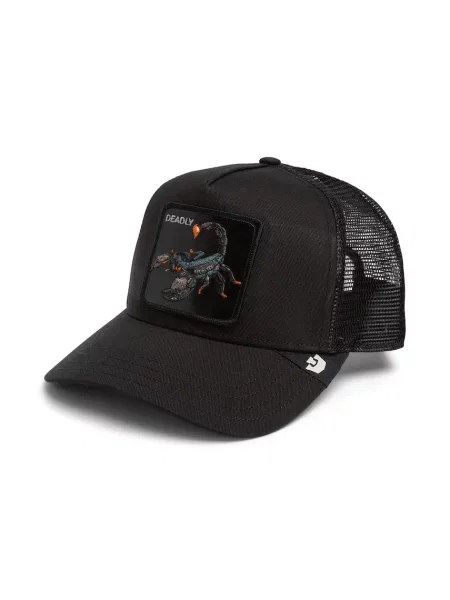 Goorin Bros czapka z daszkiem trucker Deadly Scorpion czarna