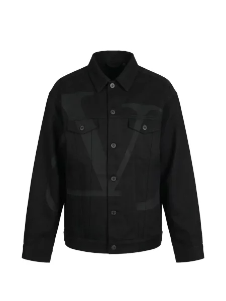 Geacă Valentino Garavani cu imagine negru