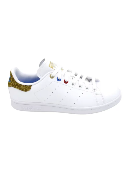 Sneakersy Adidas skórzane klasyczne białe