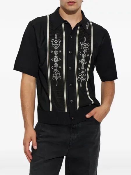 Scurt cardigan Amiri negru