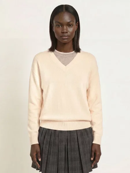 Sandro Sweter beige beżowy