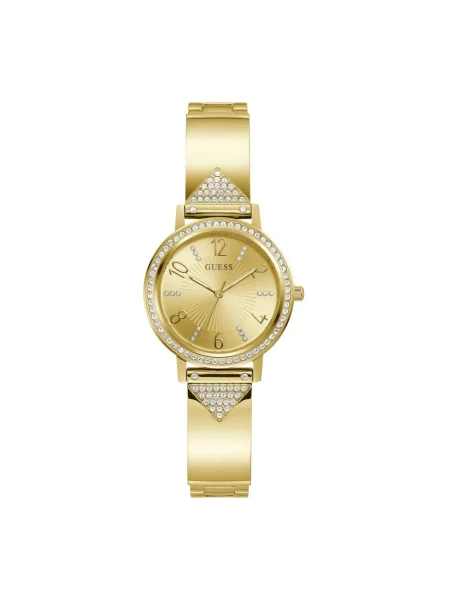 Zegarek Guess elegancki żółty