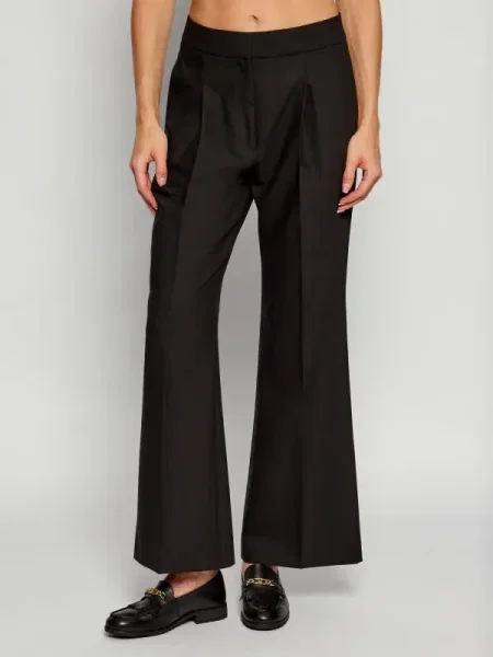 HUGO Pantaloni Hamaia | Relaxed fit negru