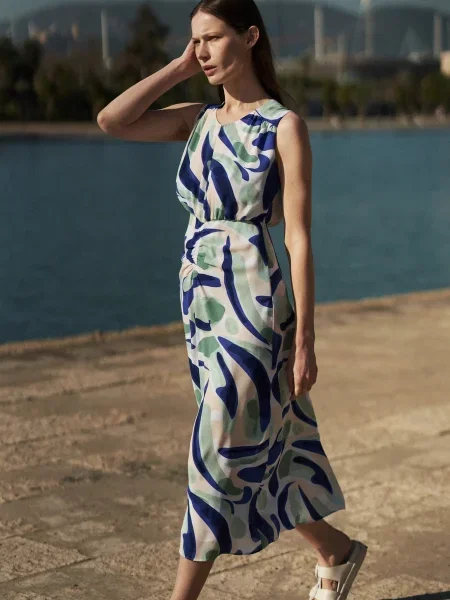 Rochie Marisse albastru