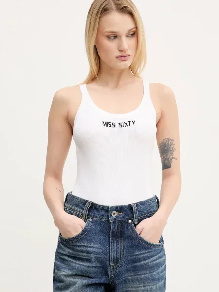 Топ Miss Sixty бяло