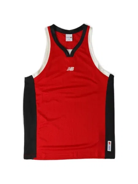 Vestă New Balance cu broderie plasă negru